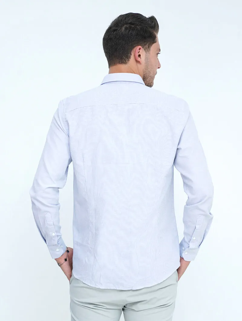 Chemise slim unie